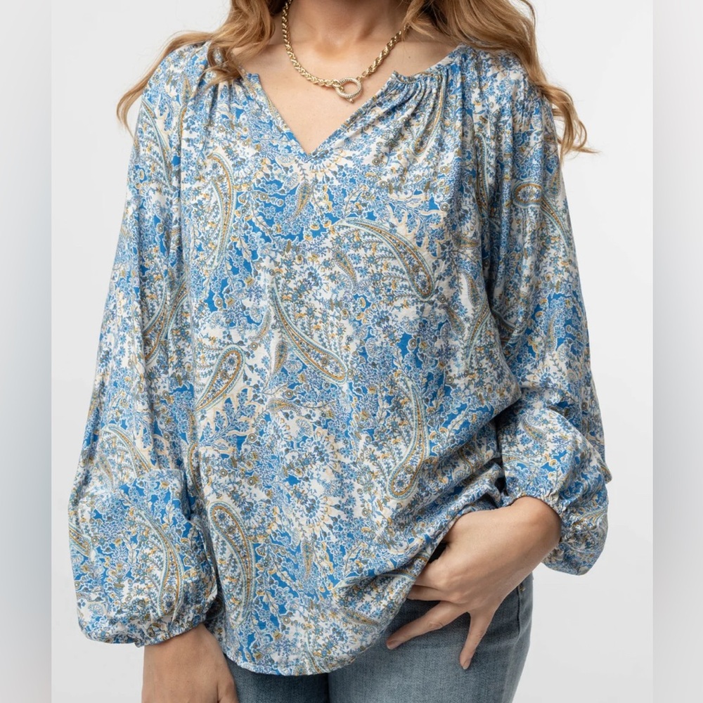 Paisley blouse